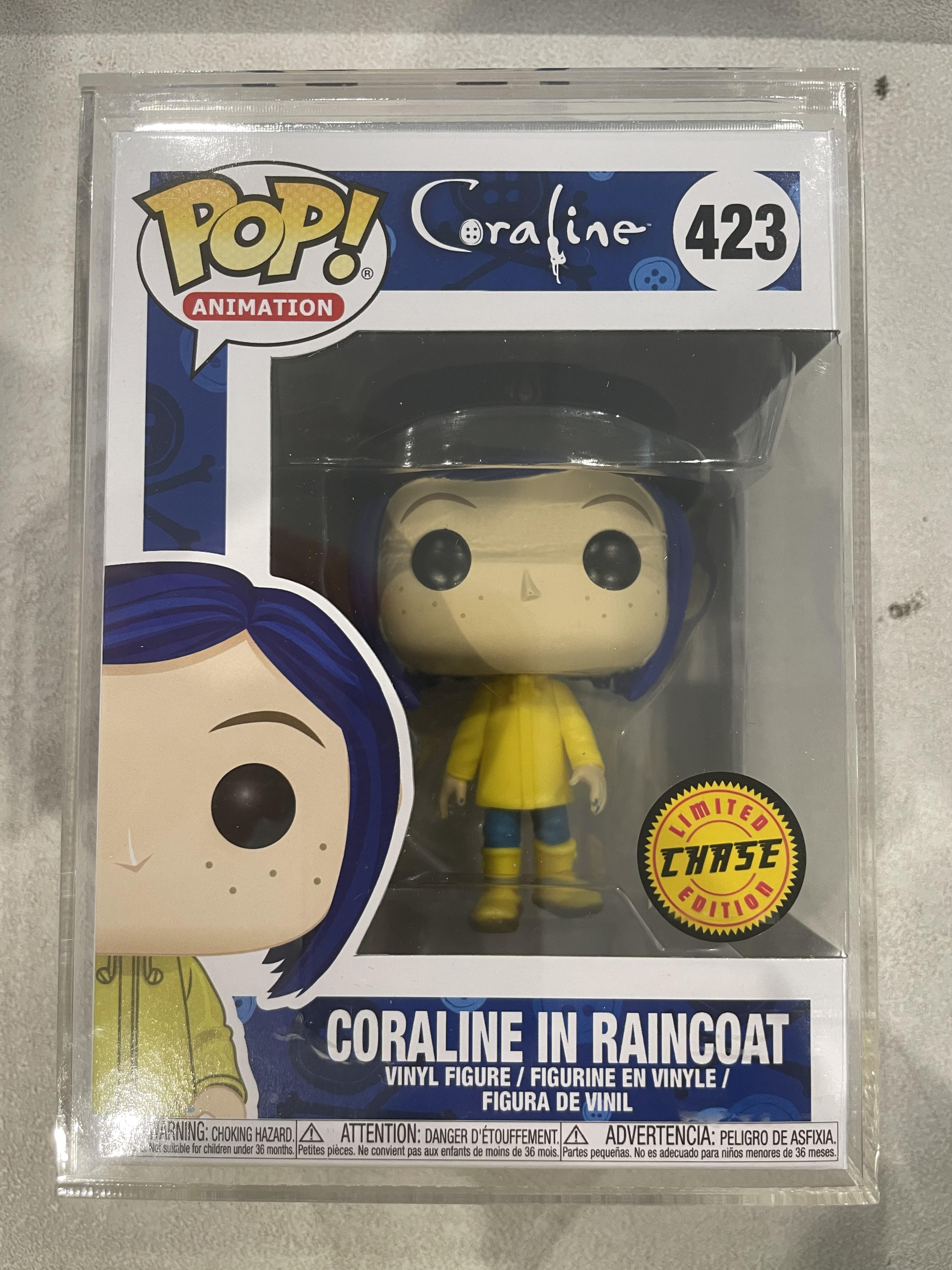 Funko Pop Vinyl ** CHASE ** - #423 CORALINE IN RAINCOAT - CORALINE - CHASE