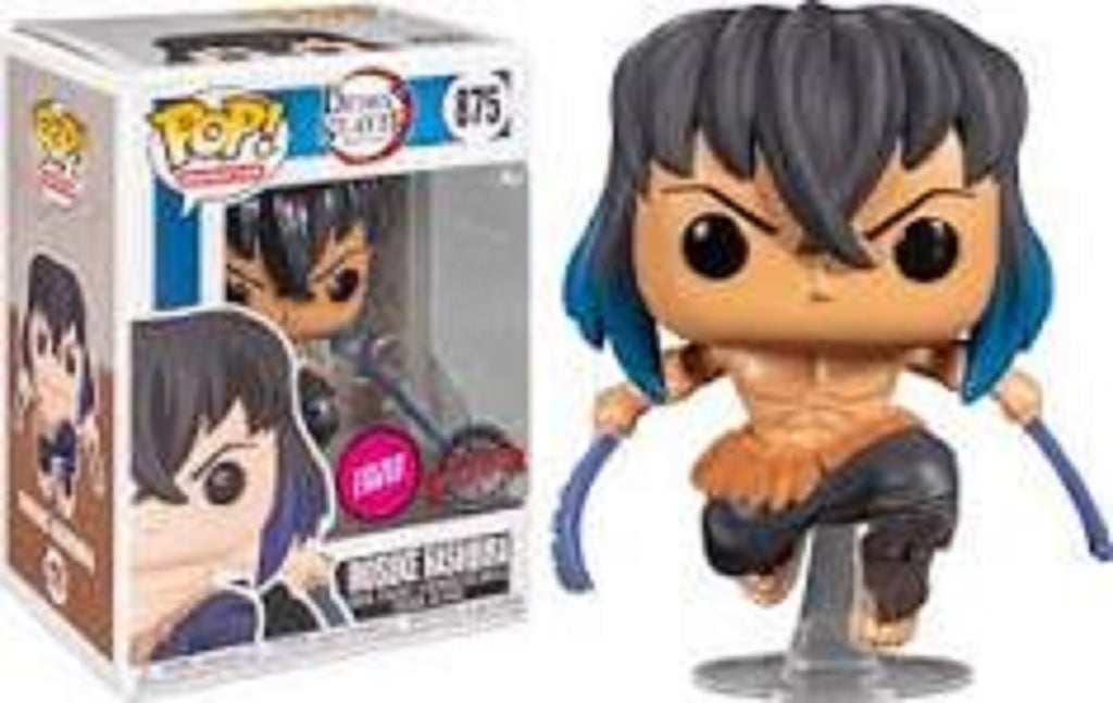 Funko Pop Vinyl ** CHASE ** - #875 INOSUKE HASHIBIRA - DEMON SLAYER - CHASE