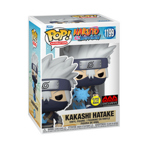 Funko Pop Vinyl ** CHASE ** - #1199 KAKASHI HATAKI - NARUTO - Inc Pop Protector