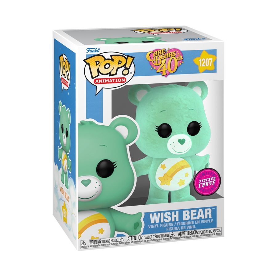 Funko Pop Vinyl ** CHASE ** #1207 WISH BEAR - CARE BEARS - CHASE