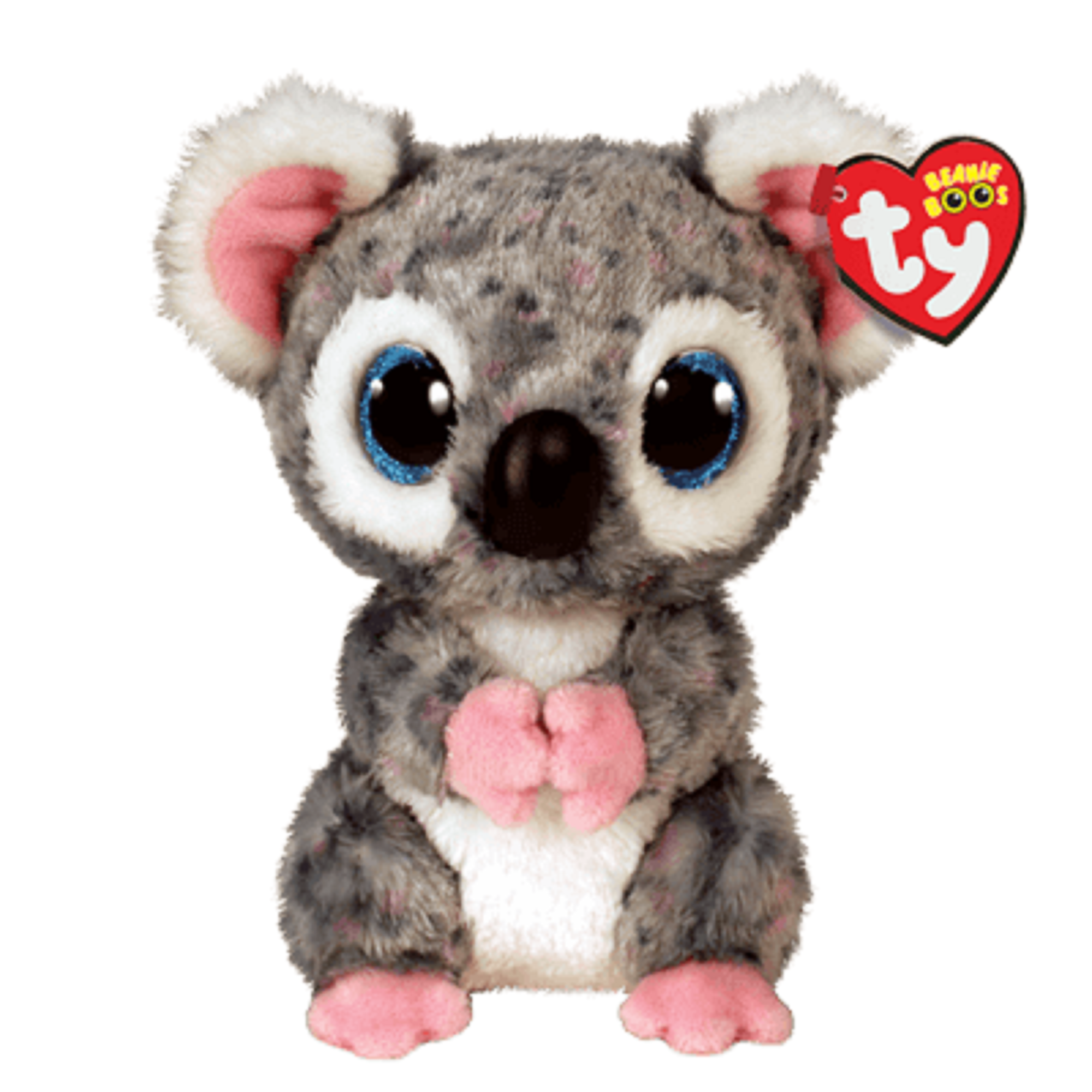 TY Beanie Boo`s - KARLI - GRAY SPOT KOALA - Birthday JUNE 10 - BRAND NEW