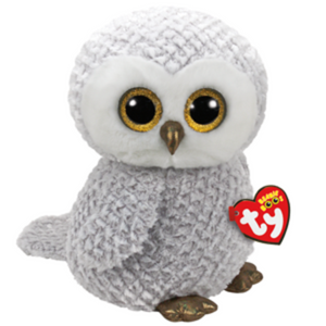 TY Beanie Boo's - OWLETTE - WHITE OWL - Birthday APRIL 20 - BRAND NEW