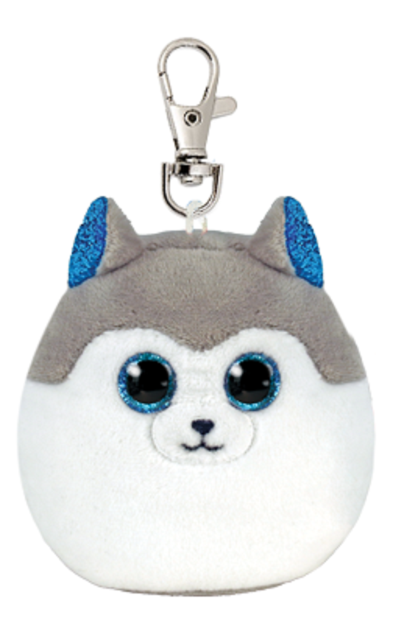 TY Squishy Beanies with Clip - SLUSH - HUSKY - Birthday April 30 - BRAND NEW IN STOCK