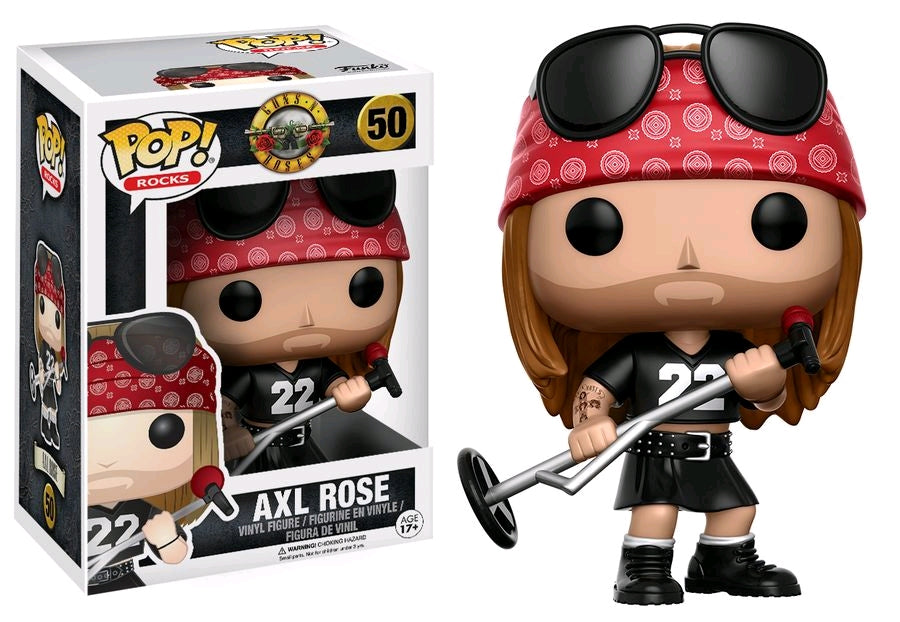 Funko Pop Vinyl #50 AXL ROSE - GUNS & ROSES