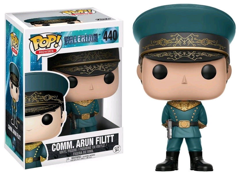 Funko Pop Vinyl #440 COMM ARUN FILITT - VALERIAN AND THE CITY OF A THOUSAND PLANETS