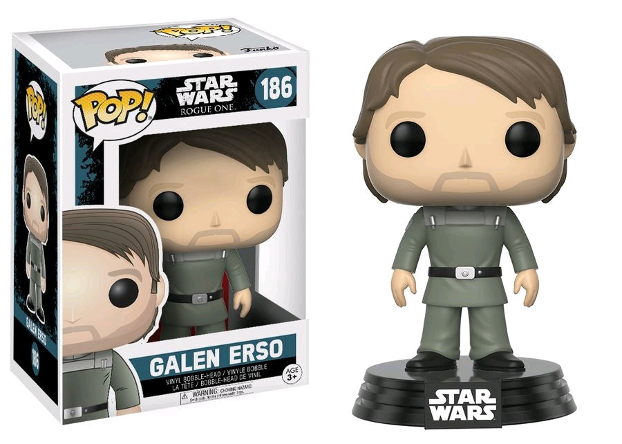 Funko Pop Vinyl #186 GALEN ERSO - ROGUE ONE - STAR WARS