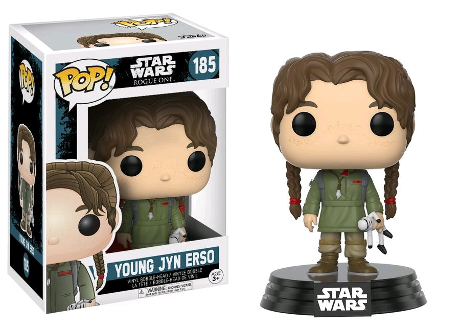 Funko Pop Vinyl #185 YOUNG JYN ERSO -ROGIUE ONE - STAR WARS