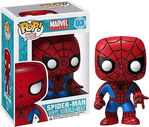 Funko Pop Vinyl #03 SPIDER MAN - MARVEL