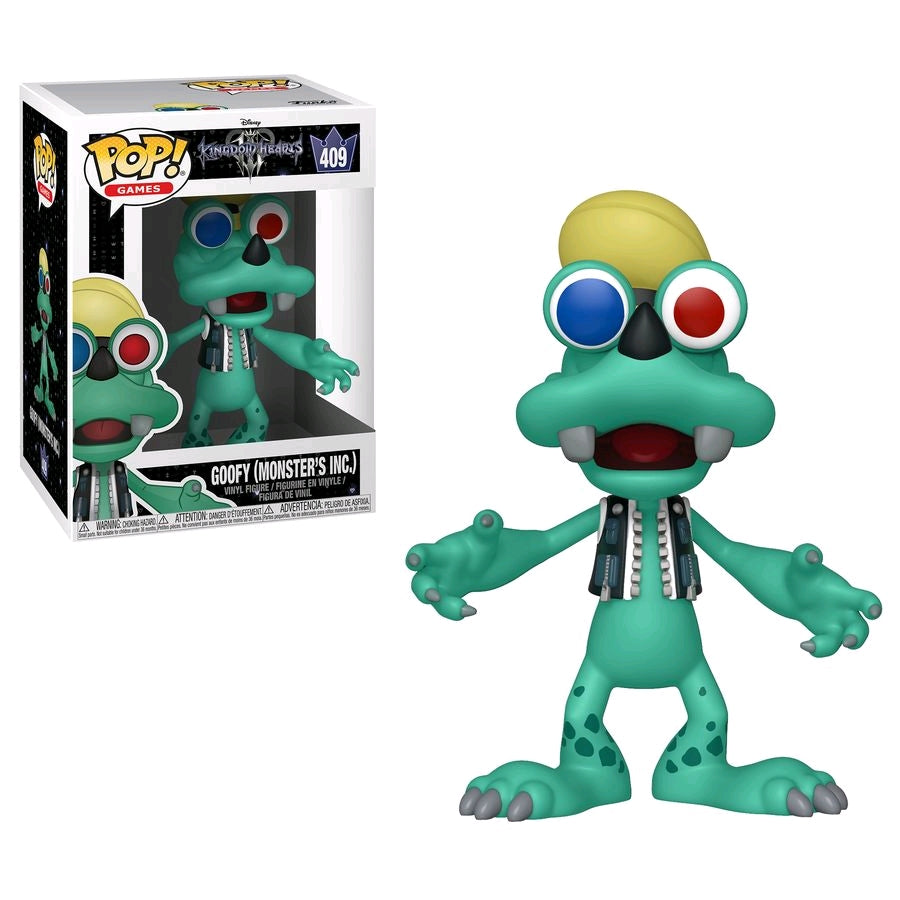 Funko Pop Vinyl #409 GOOFY - KINGDOM HEARTS - MONSTERS INC