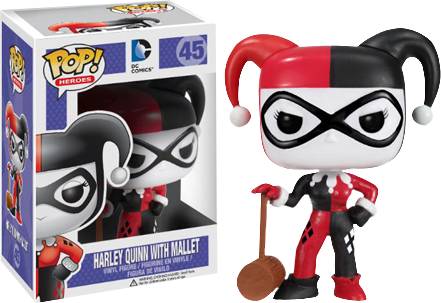 Funko Pop Vinyl #45 HARLEY QUINN With MALLET - US EXCLUSIVE - BATMAN