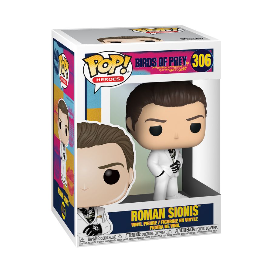 Funko Pop Vinyl #306 ROMAN SIONIS - BIRDS OF PREY