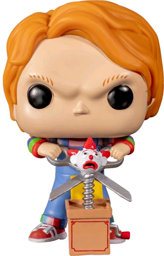 Funko Pop Vinyl #841 CHUCKY WITH BUDDY & SCISSORS - US EXCLUSIVE - CHILDS PLAY