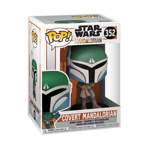 Funko Pop Vinyl #352 COVERT MANDALORIAN - Star Wars - The Mandalorian