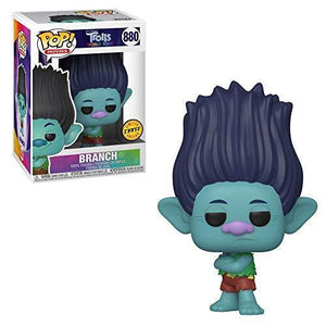 Funko Pop Vinyl - * CHASE * - #880 BRANCH - TROLLS WORLD TOUR - CHASE VARIANT