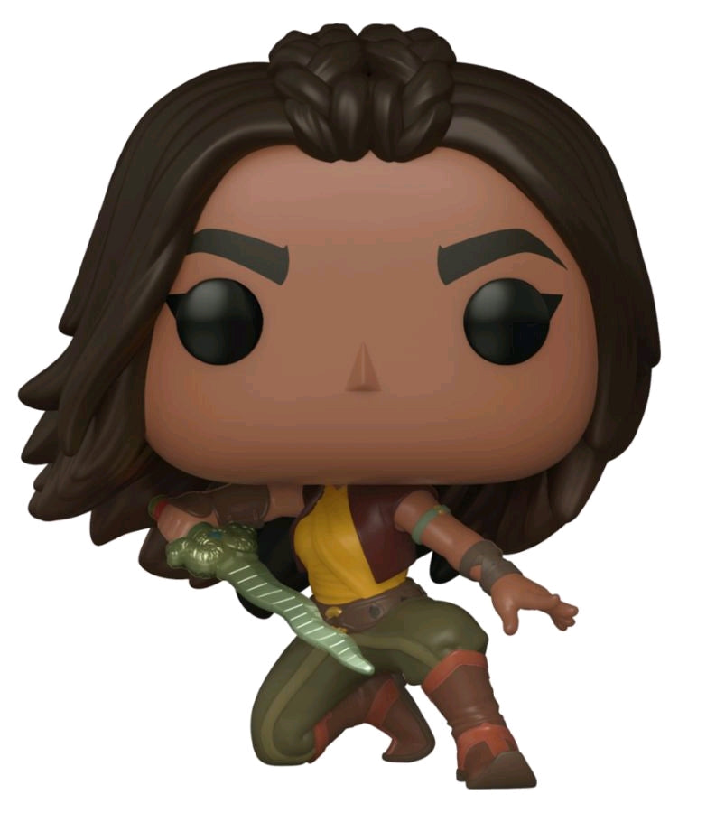 Funko Pop Vinyl #999 RAYA - WARRIOR POSE - RAYA THE LAST DRAGON