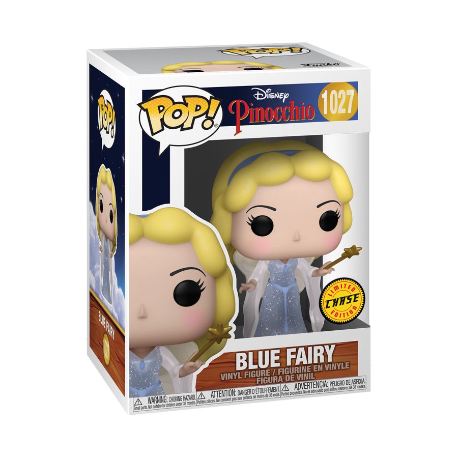 Funko Pop Vinyl - * CHASE * - #1027 BLUE FAIRY - DISNEY PINOCCHIO - CHASE VARIANT