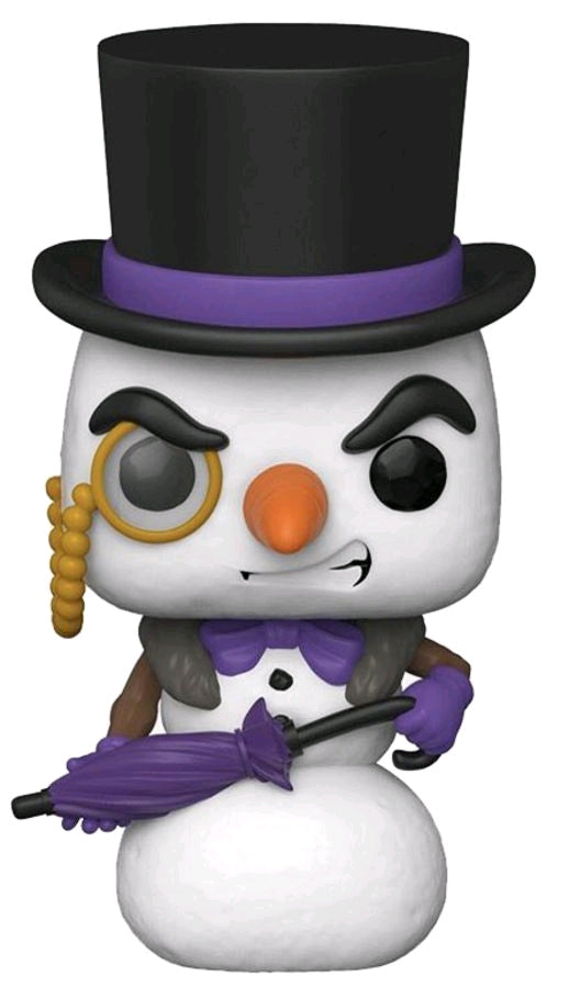 Funko Pop Vinyl #367 PENGUIN - SNOWMAN HOLIDAY - US EXCLUSIVE - BATMAN