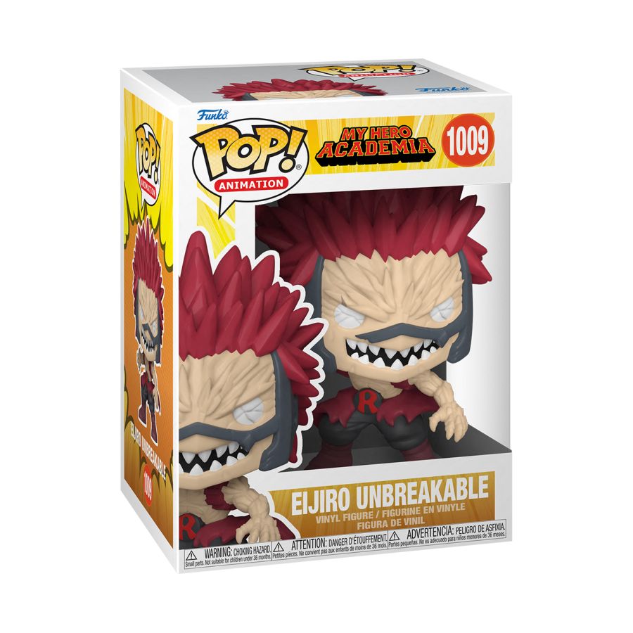 Funko Pop Vinyl #1009 EIJIRO UNBREAKABLE - HERO COSTUME - My Hero Academia