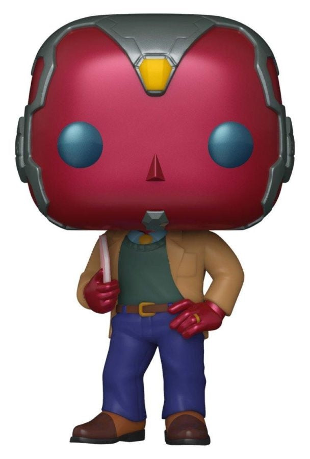 Funko Pop Vinyl #718 VISION 70`s - US EXCLUSIVE - WANDA VISION