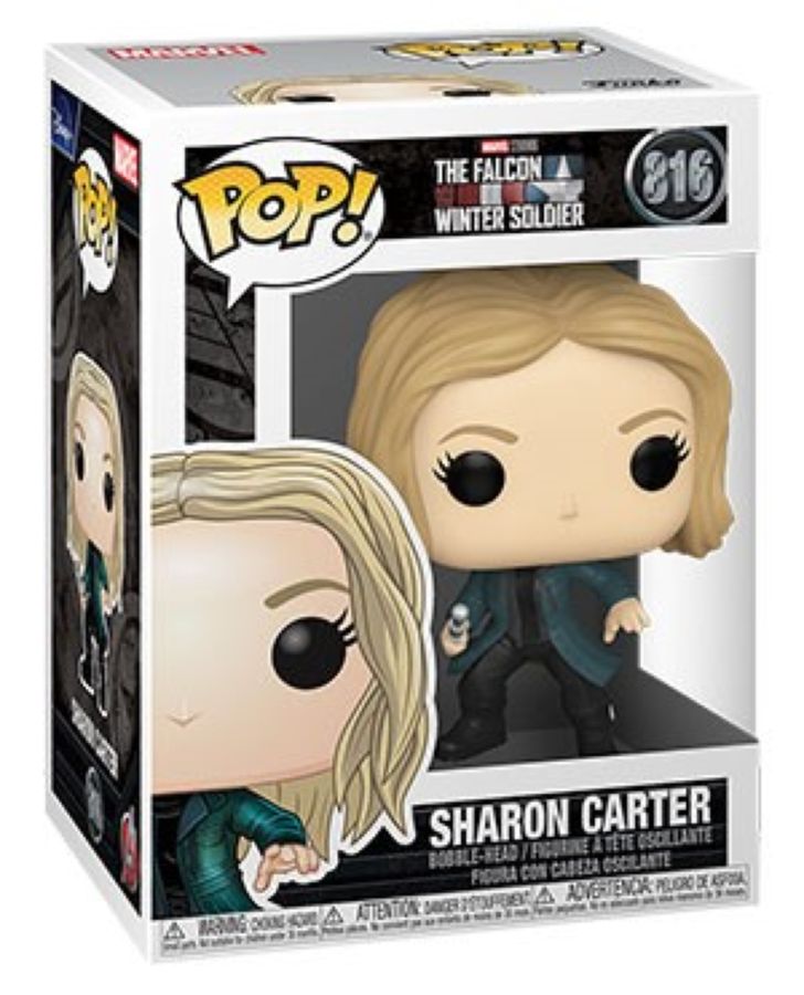 Funko Pop Vinyl #816 SHARON CARTER - THE FALCON AND THE WINTER SOLDIER