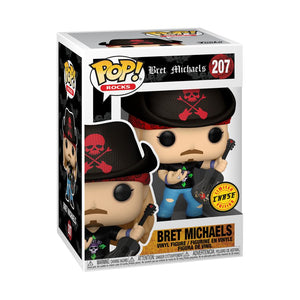 Funko Pop Vinyl - * CHASE * - #207 BRET MICHAELS - CHASE VARIANT