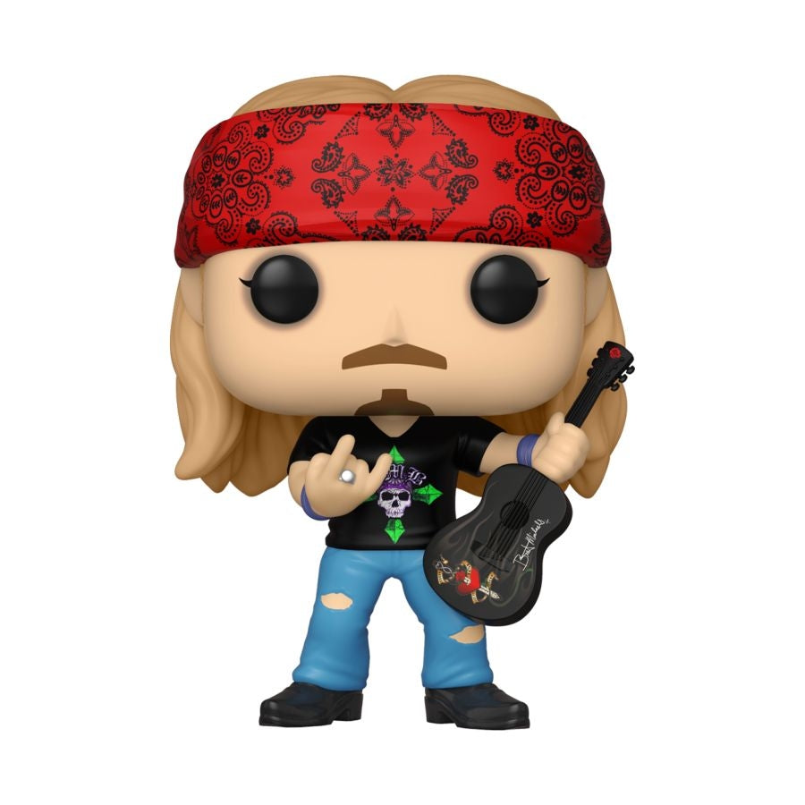 Funko Pop Vinyl #207 BRET MICHAELS BANDANA - POISON