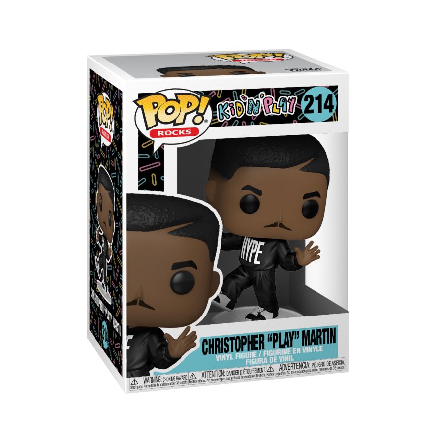 Funko Pop Vinyl #214 CHRISTOPHER "PLAY" MARTIN - KID N PLAY