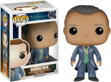 Funko Pop Vinyl #142 DAVID NIX - TOMORROWLAND - DISNEY