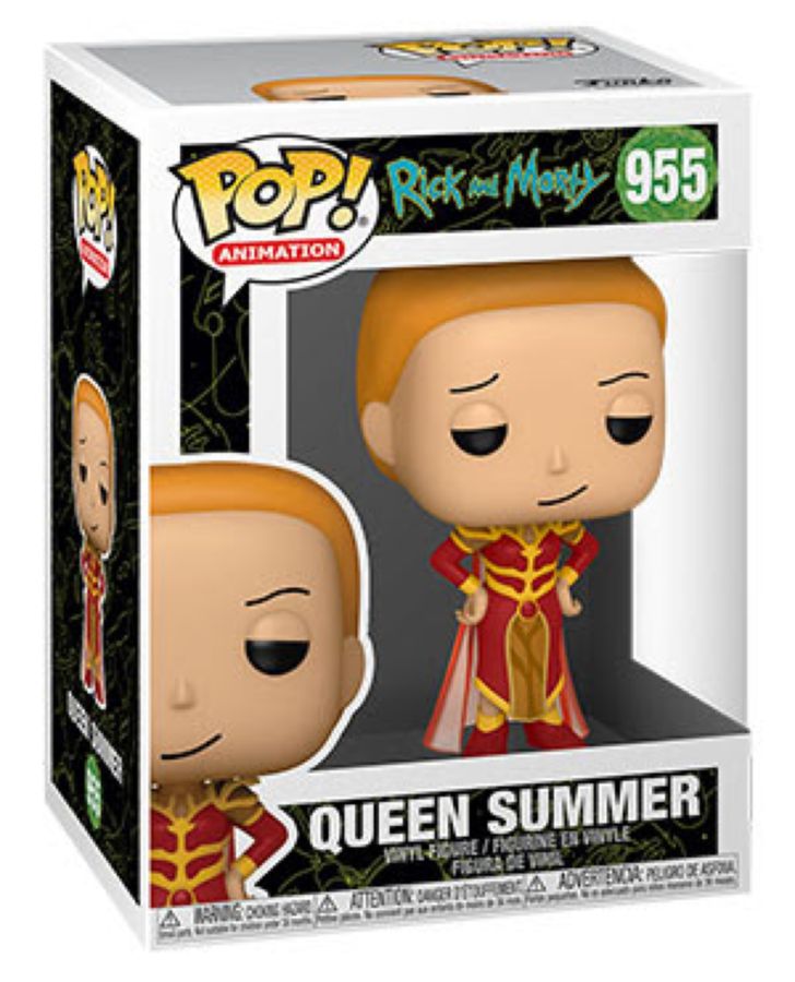 Funko Pop Vinyl #955 QUEEN SUMMER - RICK & MORTY