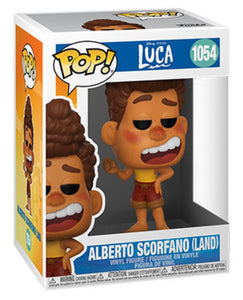 Funko Pop Vinyl #1054 ALBERTO SCORFANO LAND - DISNEY PIXAR LUCA