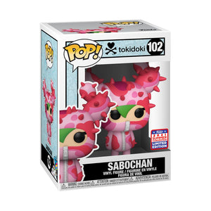 Funko Pop Vinyl #102 SABOCHAN - SDCC 2021 - US EXCLUSIVE - Tokidoki