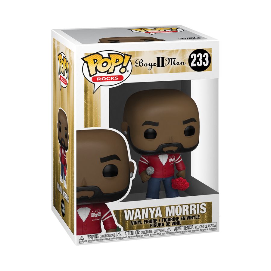 Funko Pop Vinyl #233 WANYA MORRIS - BOYZ 2 MEN