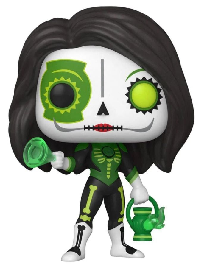 Funko Pop Vinyl #411 GREEN LANTERN - JESSICA CRUZ - DIA DE LOS - DC HEROES