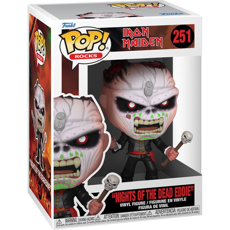 Funko Pop Vinyl #251 NIGHTS OF THE DEAD EDDIE - IRON MAIDEN