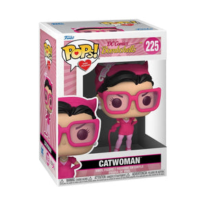 Funko Pop Vinyl #225 CATWOMAN - BREAST CANCER AWARENESS - DC BOMBSHELLS