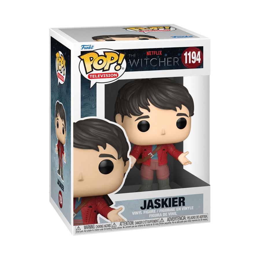 Funko Pop Vinyl #1194 JASKIER - RED OUTFIT - THE WITCHER