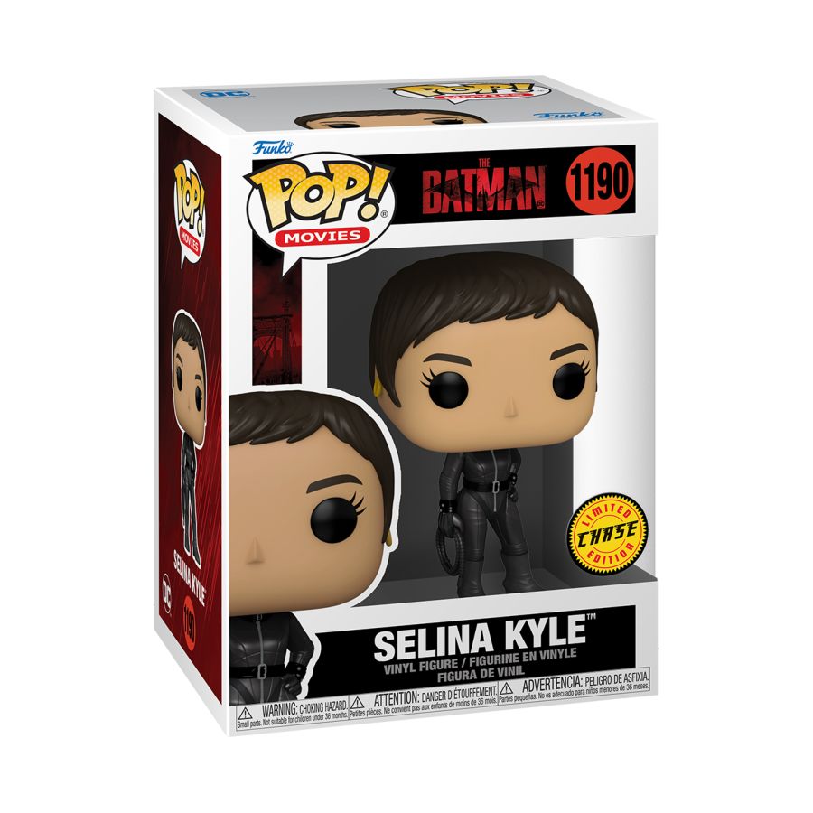 Funko Pop Vinyl - CHASE - #1190 - SELINA KYLE - THE BATMAN - CHASE VARIANT