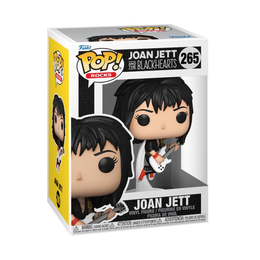 Funko Pop Vinyl #265 JOAN JETT - JOAN JETT AND THE BLACKHEARTS